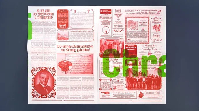 programm gestaltung werbekampange am franz ae chranz schwyzer theaterbühne zeitung 03