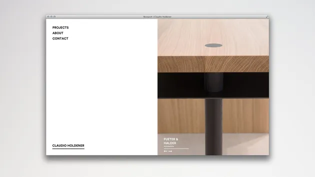 claudio holdener interior design architektur webdesign ui ux 1