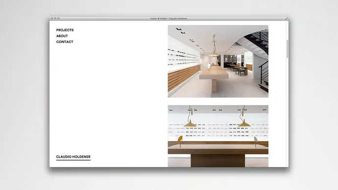 claudio holdener interior design architektur webdesign ui ux 3