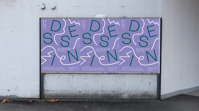 dessin zentralschweiz zeichnung ausstellung kunst plakat poster