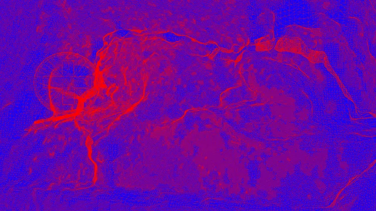 kunsthalle luzern kunst l21 loewendenkmal corporate design blau rot webdesign threejs webgl 3d programming 12