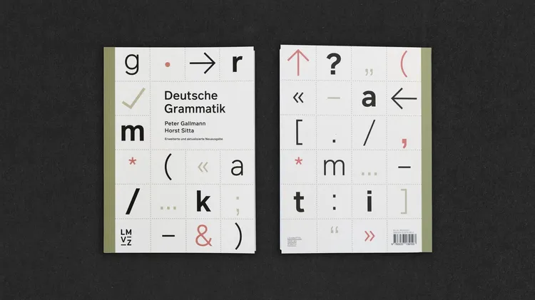 lehrmittelverlag zuerich lmvz grammatik lehrmittel peter gallmann horst sitta editorial design buch gestaltung cover