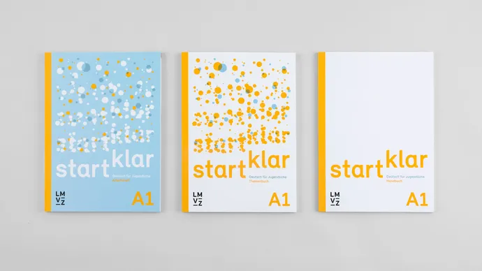 lehrmittelverlag zuerich lmvz startklar lehrmittel deutsch a1 editorial design buch gestaltung 6