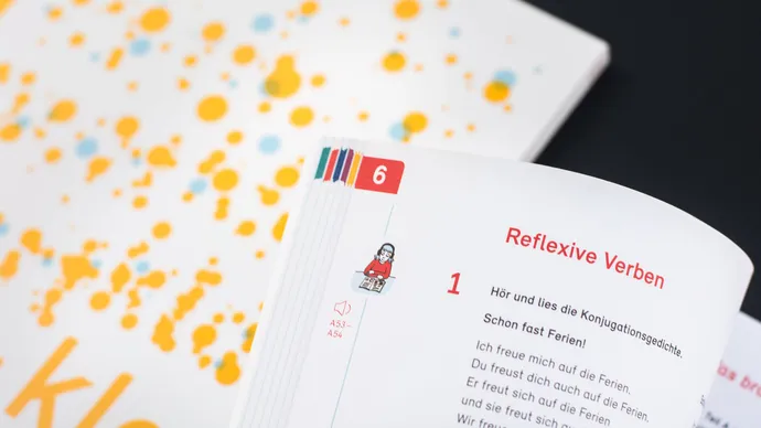 lehrmittelverlag zuerich lmvz startklar lehrmittel deutsch a1 editorial design buch gestaltung 32