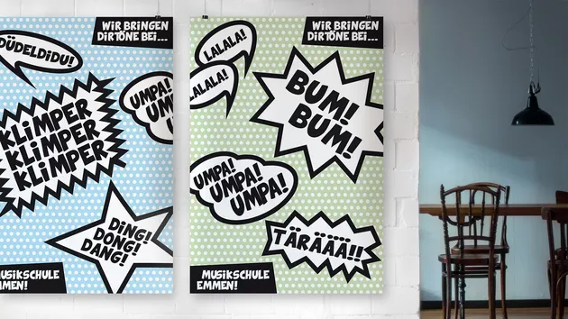 musikschule emmen plakat poster