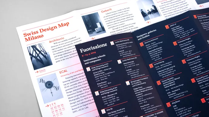 swiss design map milano milan mailand karte corporate design schweizer general konsulat flyer 18