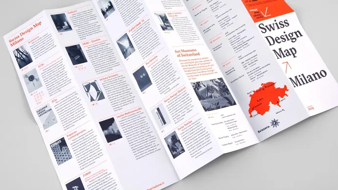 swiss design map milano milan mailand karte corporate design schweizer general konsulat flyer 21