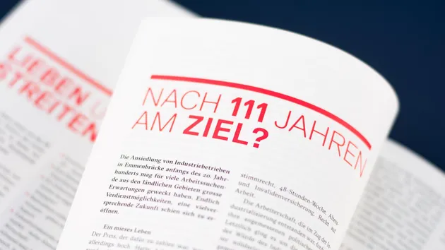 sp sozialdemokratische partei emmen editorial zeitschrift magazin periodika brochuere heft 4