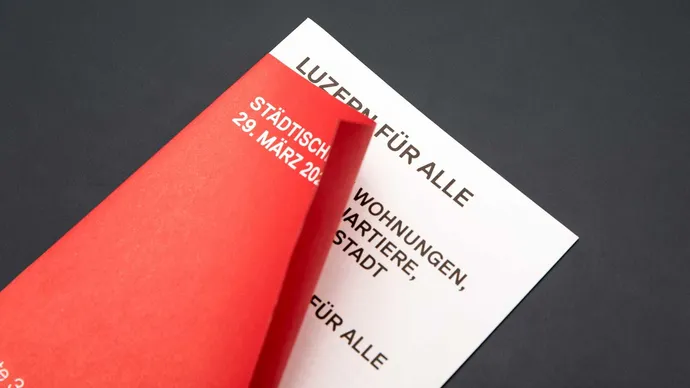 sp sozialdemokratische partei luzern kampagne webung brochuere heft 1