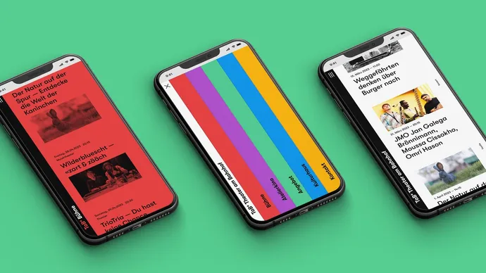 tab theater am bahnhof menziken corporate design kultur webdesign ui ux mobile