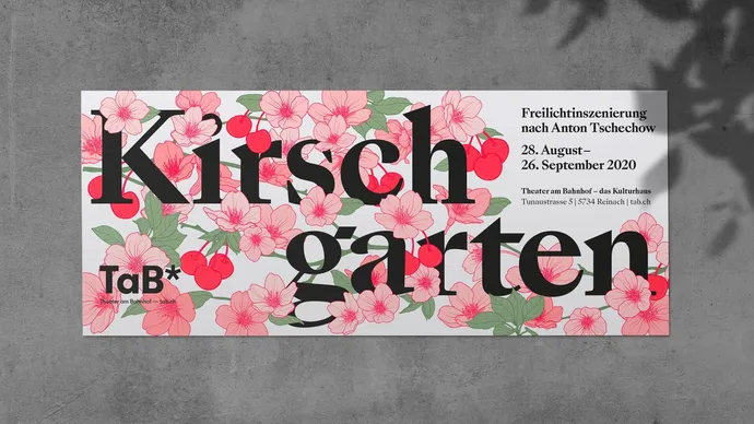 tab theater am bahnhof menziken eigeninszenierung kirschgarten faltplakat poster 008