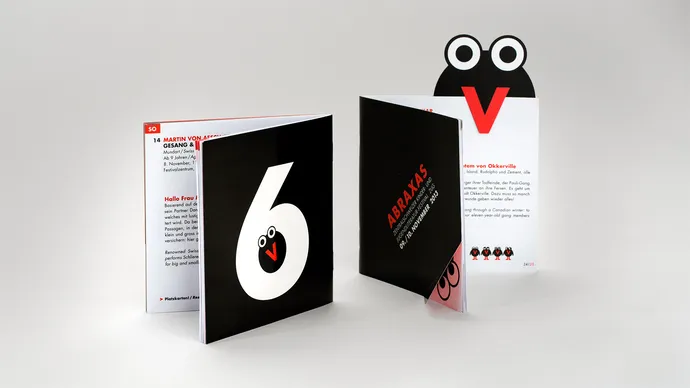 Equipe visuelle luzern emmenbruecke agentur grafik design literatur festival zug kinder corporate design flyer