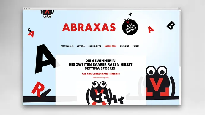 Equipe visuelle luzern emmenbruecke agentur grafik design literatur festival zug kinder corporate design webdesign