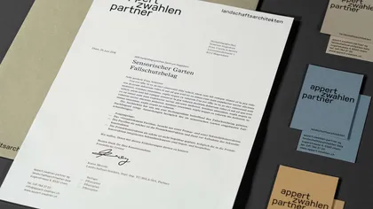 Equipe visuelle luzern emmenbruecke agentur grafik design appert zwahlen partner landschaftsarchitekten corporate design briefschaft 003