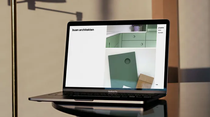 Equipe visuelle luzern emmenbruecke agentur grafik design buan architekten corporate design webdesign ui ux desktop 001