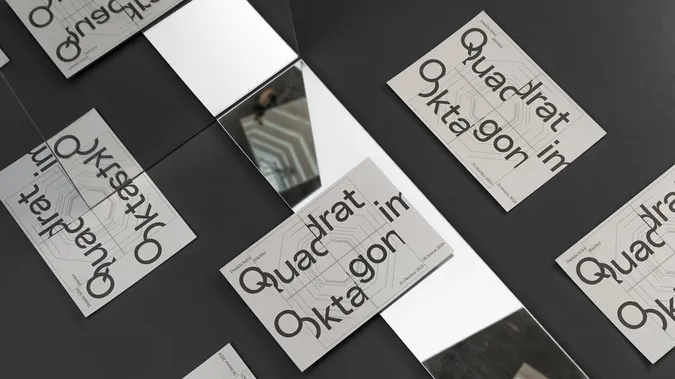 Equipe visuelle luzern emmenbruecke agentur grafik design daniela schoenbaechler oktagon kanton zug regierungsgebaeude kunst am bau flyer 2 0