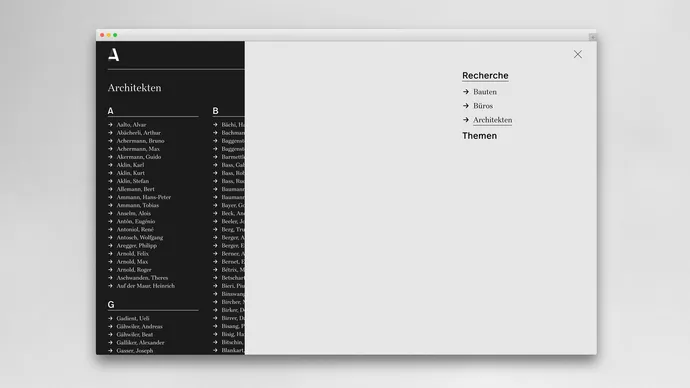 Equipe visuelle luzern emmenbruecke agentur grafik design hochschule luzern technik architektur hslu architekturagenda architekturbibliothek corporate design webdesign ui ux 6
