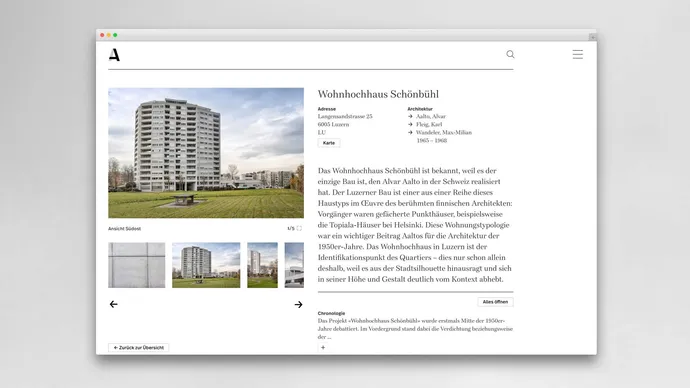 Equipe visuelle luzern emmenbruecke agentur grafik design hochschule luzern technik architektur hslu architekturagenda architekturbibliothek corporate design webdesign ui ux 9