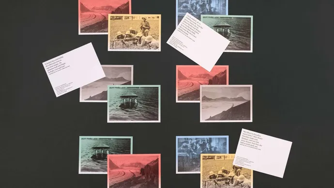 Equipe visuelle luzern emmenbruecke agentur grafik design meinrad inglin stiftung luzern corporate design postkartenset