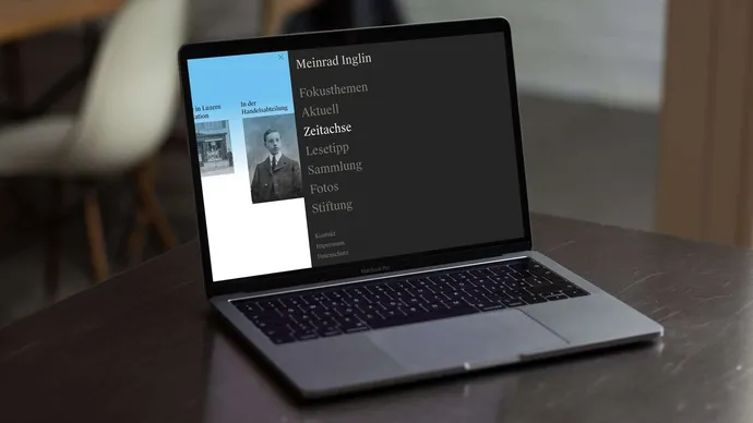 Equipe visuelle luzern emmenbruecke agentur grafik design meinrad inglin stiftung luzern webdesign corporate design ui ux desktop