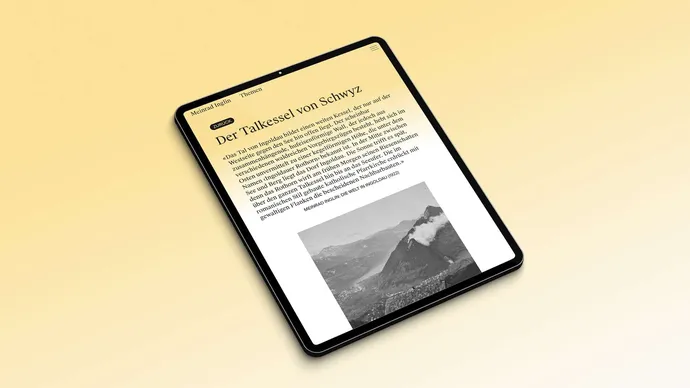 Equipe visuelle luzern emmenbruecke agentur grafik design meinrad inglin stiftung luzern webdesign corporate design ui ux tablet