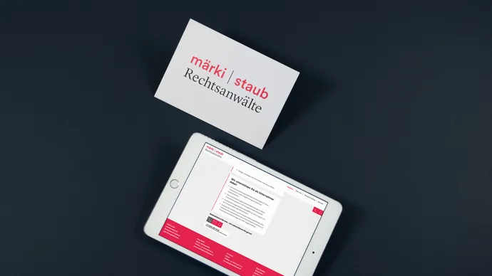 Equipe visuelle luzern emmenbruecke agentur grafik design maerki staub rechtsanwaelte herzogenbuchsee corporate design logo briefschaft visitenkarte webdesign 4