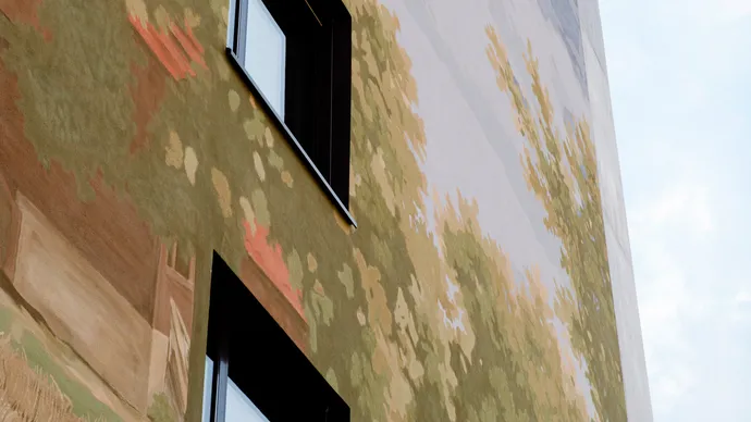 Equipe visuelle luzern emmenbruecke agentur grafik design schellenmatt wandbild fassade kunst malerei 001