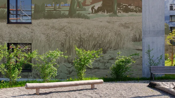 Equipe visuelle luzern emmenbruecke agentur grafik design schellenmatt wandbild fassade kunst malerei 010 0