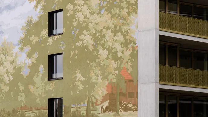 Equipe visuelle luzern emmenbruecke agentur grafik design schellenmatt wandbild fassade kunst malerei 013