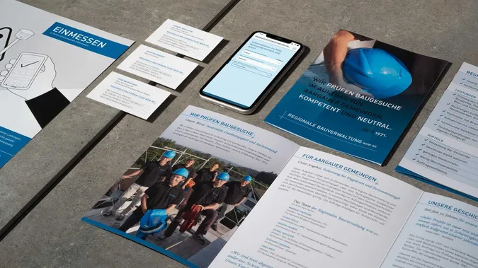 Equipe visuelle luzern emmenbruecke agentur grafik design rbv regionale bauwerwaltung muri corporate design webdesign ui ux 5