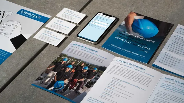 Equipe visuelle luzern emmenbruecke agentur grafik design rbv regionale bauwerwaltung muri corporate design webdesign ui ux 5