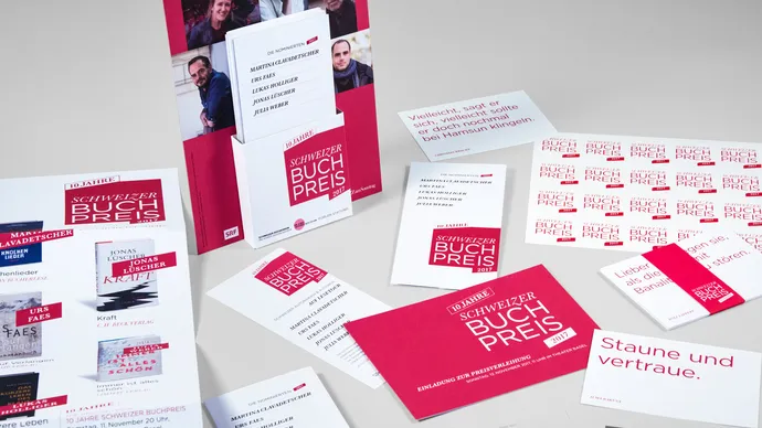 Equipe visuelle luzern emmenbruecke agentur grafik design corporate design schweizer buchpreis 18