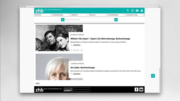 Equipe visuelle luzern emmenbruecke agentur grafik zhb zentral und hochschul bibliothek luzern corporate design webdesign ui ux 3